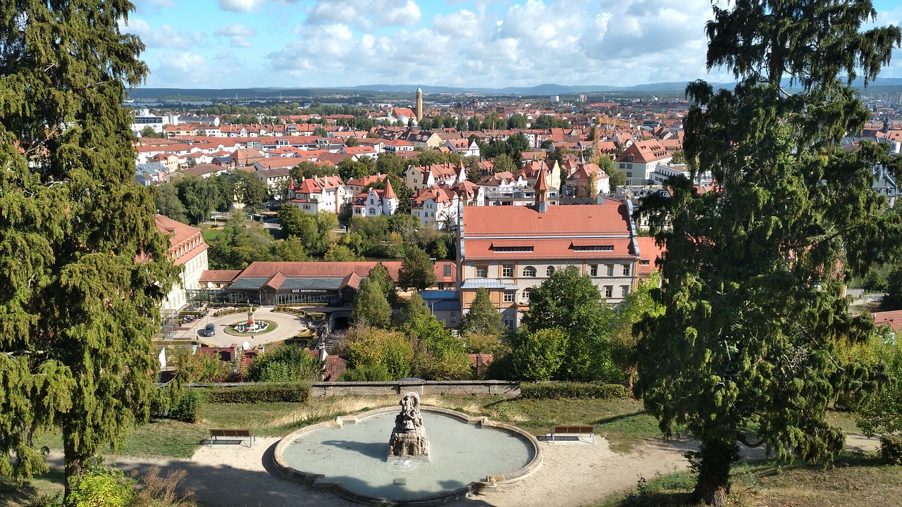Vistas de la ciudad de Bamberg (Alemania)