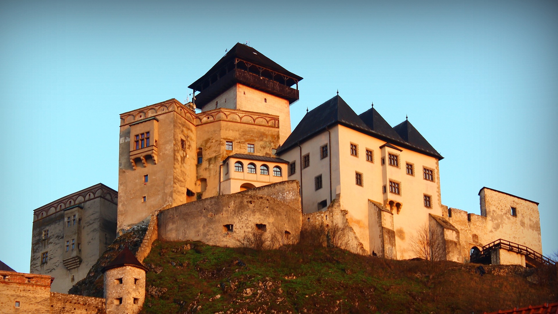 Imagen del castillo de Trenčín (Eslovaquia)