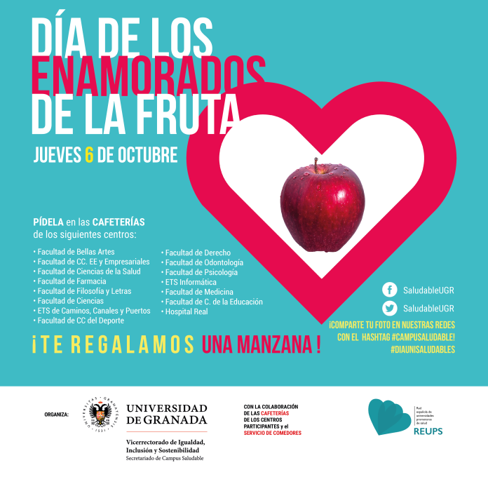 cartel de la Día de la VIII Campaña del "Día de las Universidades Saludables" el próximo 6 de octubre de 2022